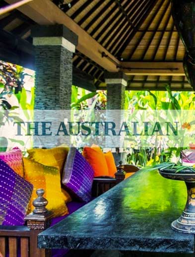 The Australian Newspaper article on Bliss retreat Bali