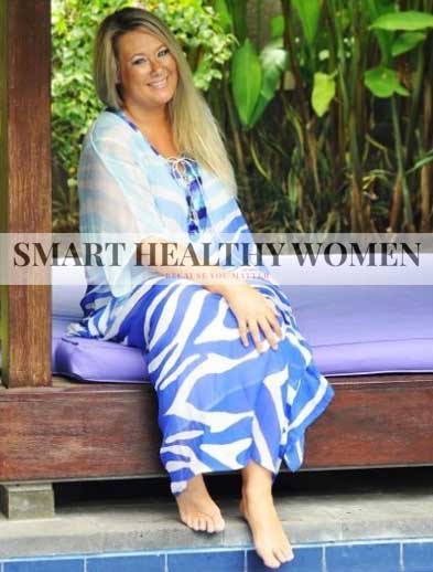 Smart Healthy Women website features Zoe Watson founder of Bliss Sanctuary for Women in Bali