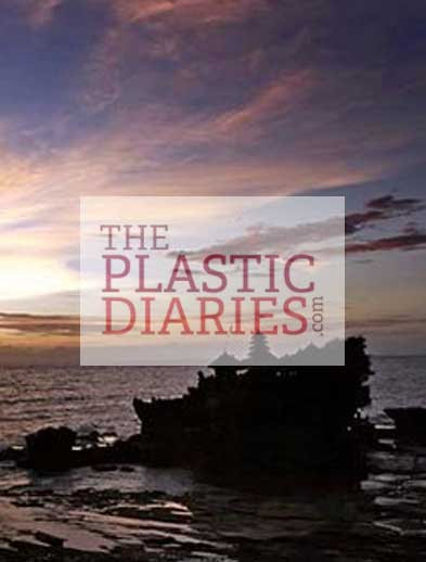 The Plastic Diaries website features Bliss Sanctuary for Women
