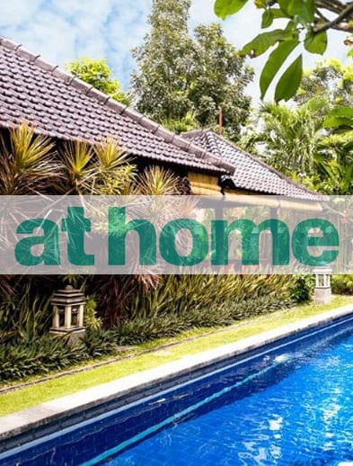 At Home Magazine website Bliss Retreat Bali