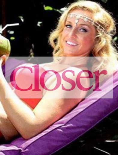 Closer Magazine Josie Gibson at Bliss Bali retreat