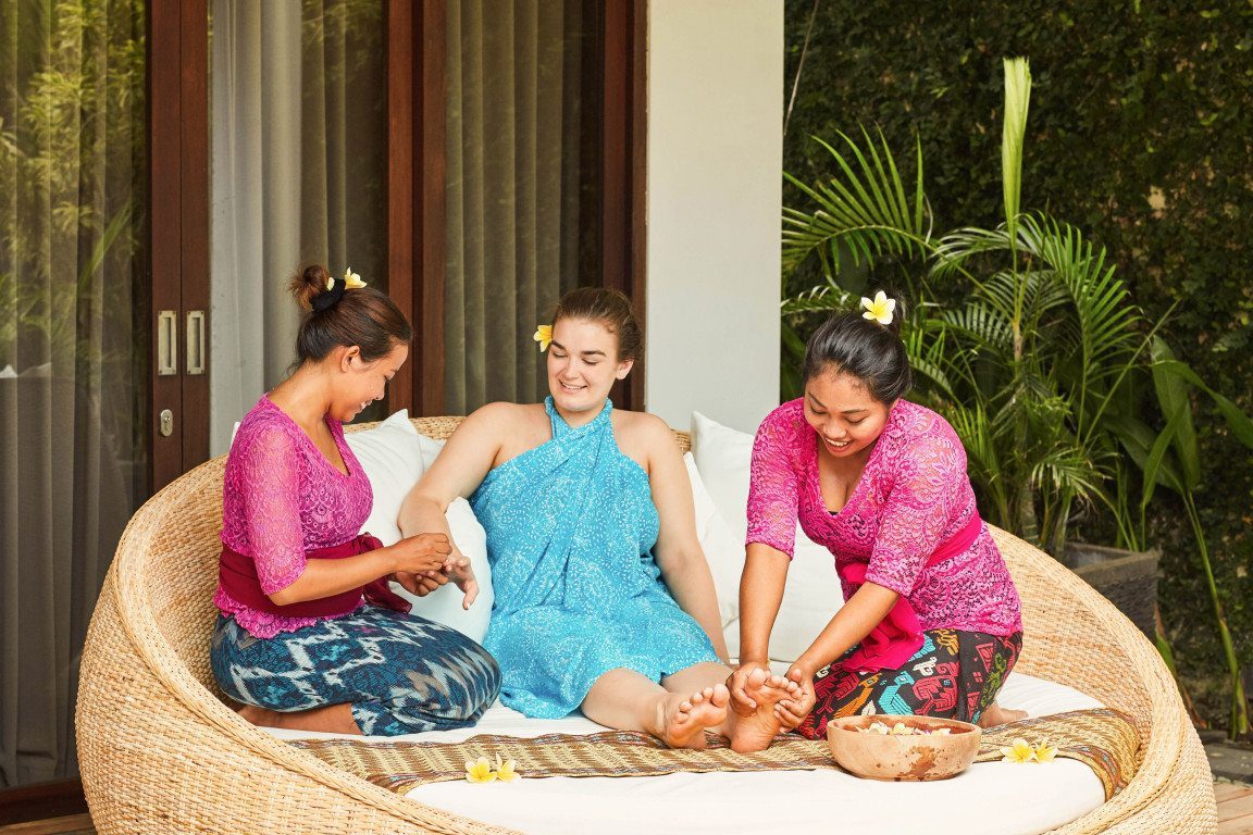 Luxury beauty treatments Bali retreat