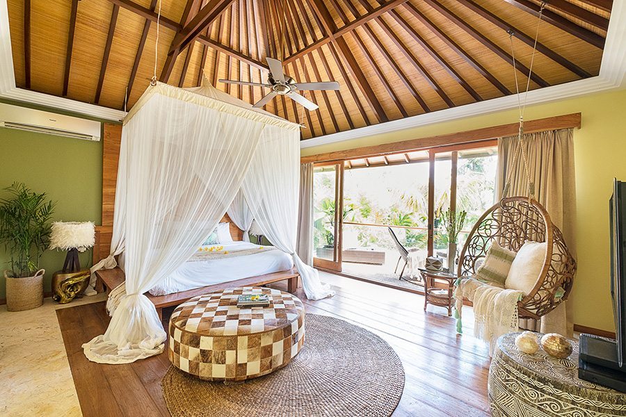 Bali retreats, Bliss Sanctuary For Women, New Canggu Sanctuary, beautiful bedroom