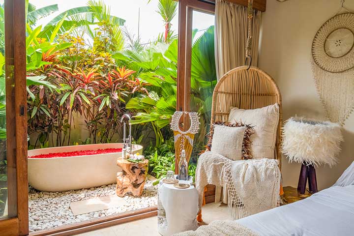 Beautiful bedroom, Bali retreat, Bliss Sanctuary For Women, New Canggu Sanctuary
