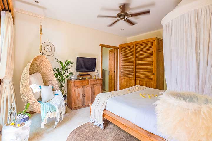 Beautiful bedroom, Bali retreat, Bliss Sanctuary For Women, New Canggu Sanctuary