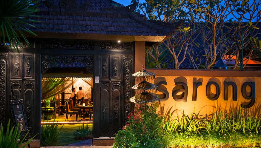 Sarong Restaurant in Seminyak Bali