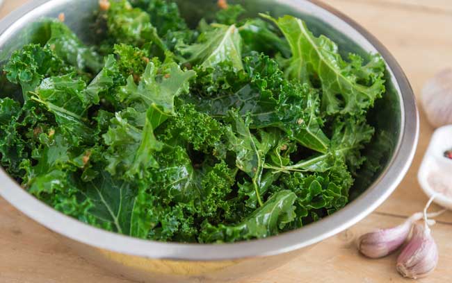 kale - good for mental health