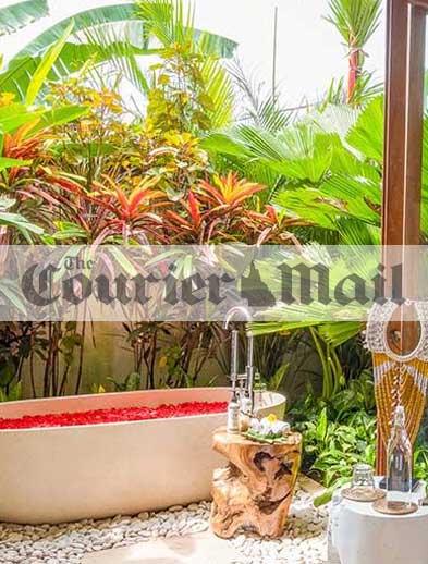 Getaway Courier Mail Newspaper Bliss Retreat Bali