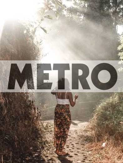 Metro website featuring Bliss Bali retreat