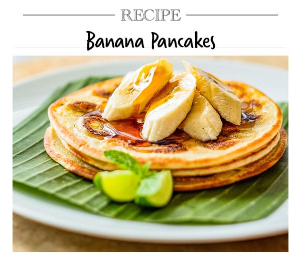 Bliss Recipe, Banana Pancakes