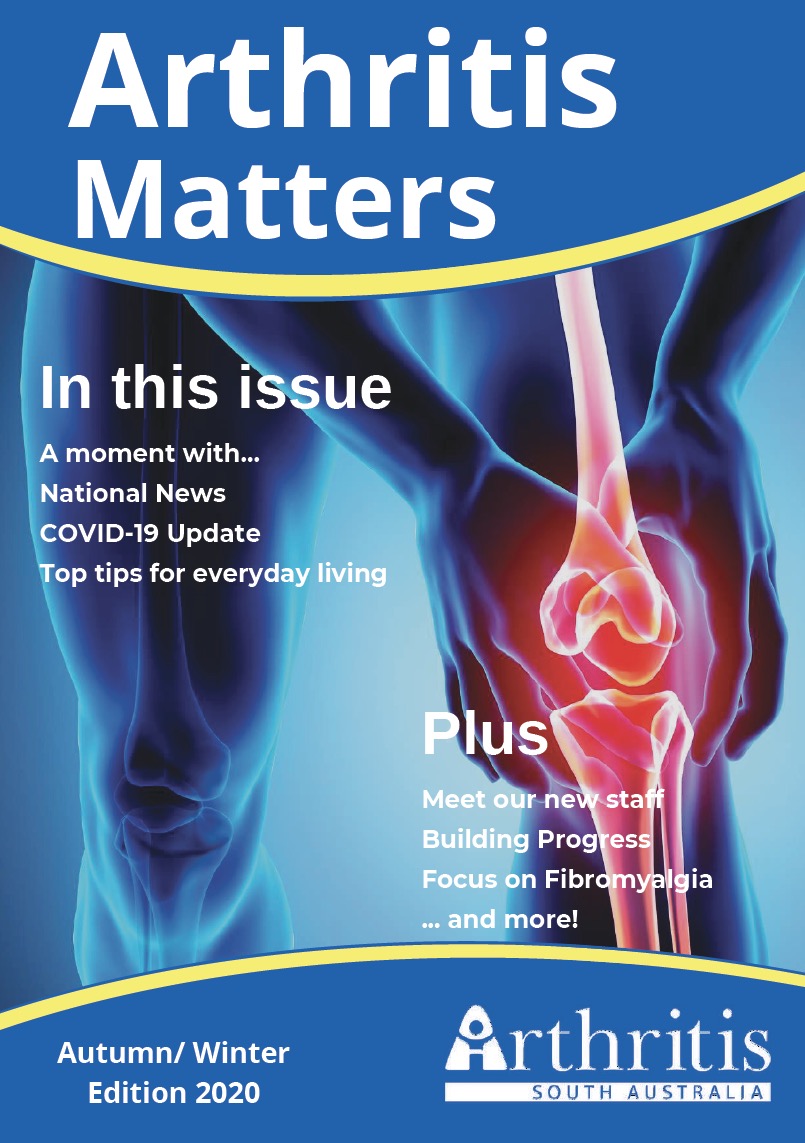 Zoe Watson fibromyalgia interview Arthritis Matters magazine cover